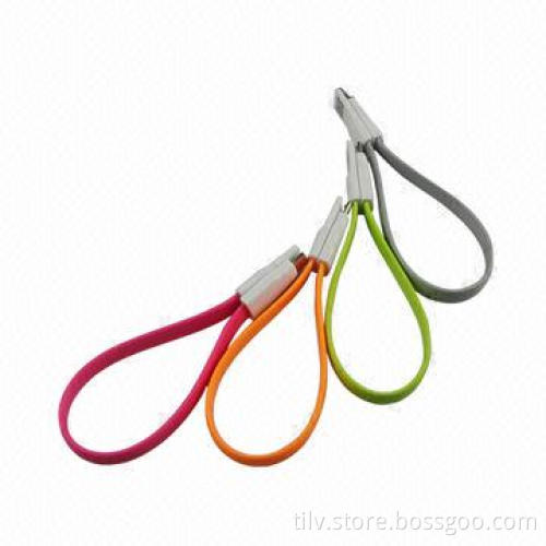 Super Flat Micro USB Magnet Data Cable